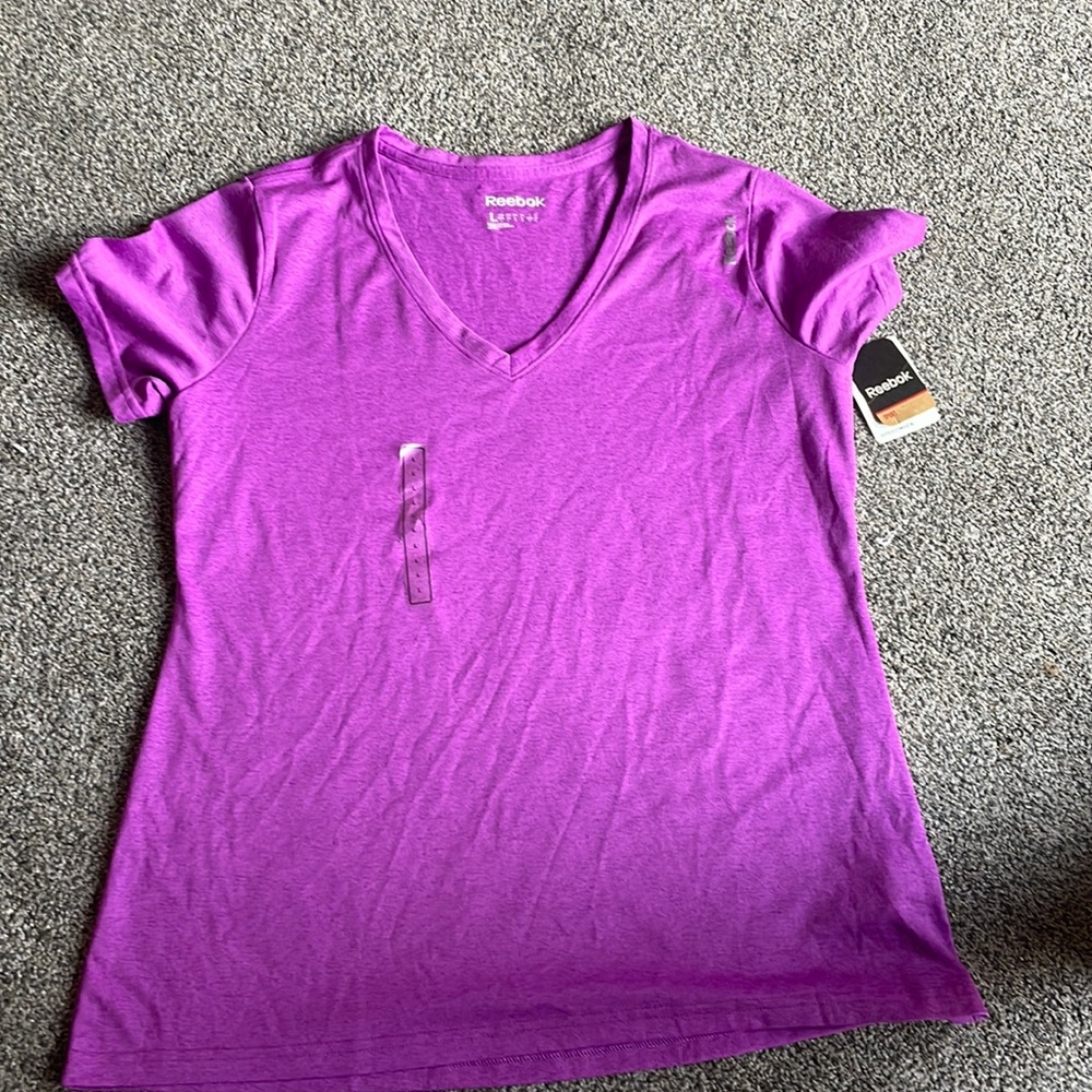 Purple Reebok T-shirt